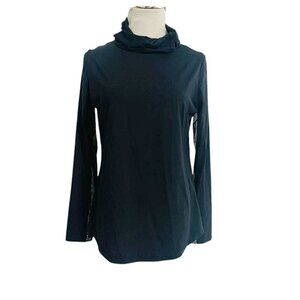 IBKUL Size Small  Top Blouse Turtleneck Athletic SPF UPF Golf Tennis Long Sleeve